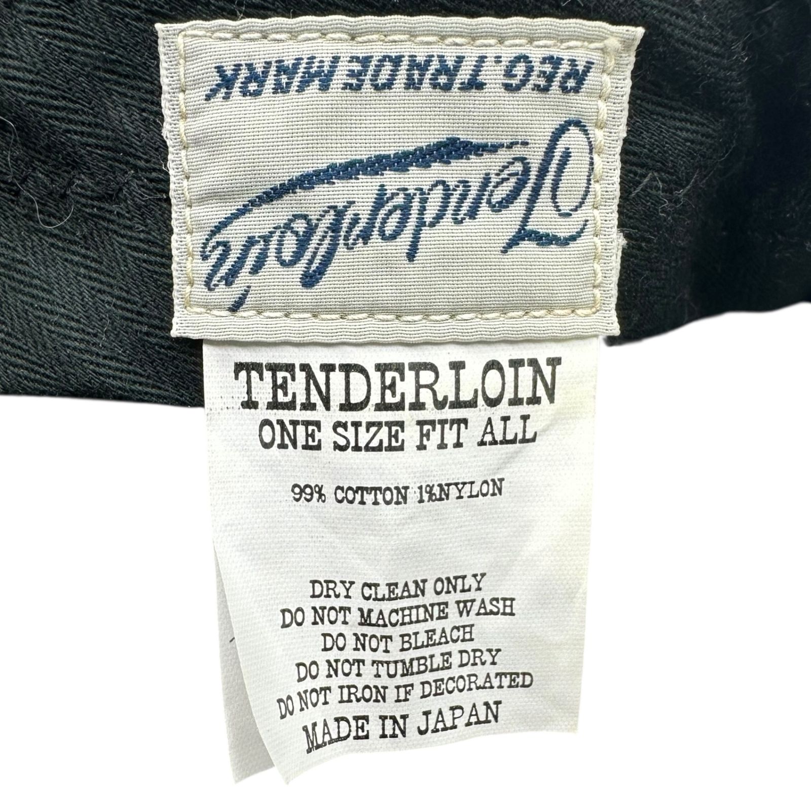 TENDERLOIN ストライプキャップ ネイビー 楽天市場】TENDERLOIN テンダーロイン キャップ ワッペン付き