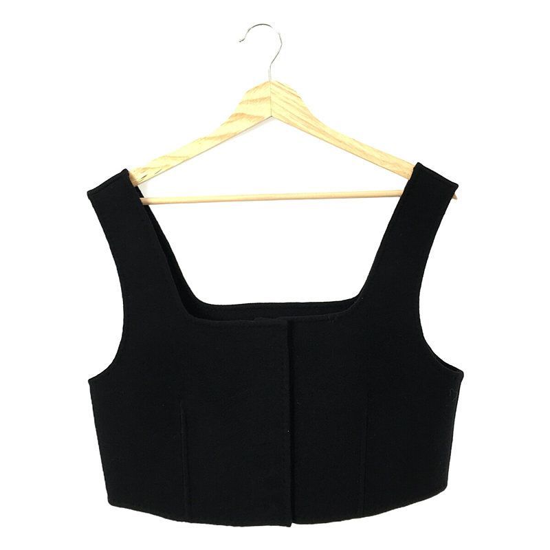 【美品】  ebure / エブール | リバーメルトン ビスチェ | 38 | ネイビー | レディース ebure / エブール | リバーメルトン ビスチェ | 38 | レディース