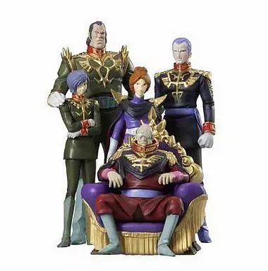 【】フィギュア ハロカプEX ザビ家の肖像セット 「機動戦士ガンダム」