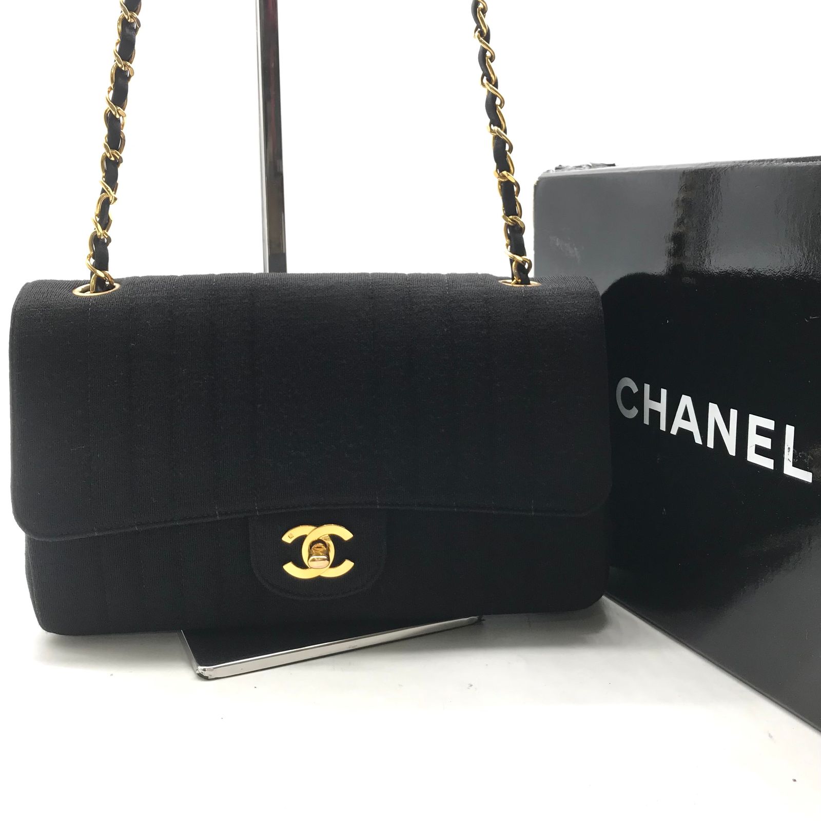 CHANEL シャネル ココマーク コットンジャージ マドモアゼル チェーン  