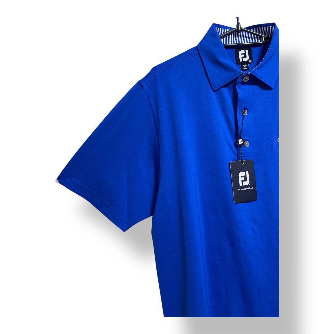 FootJoy - FJ フットジョイ　ゴルフウェア FootJoy(フットジョイ) ゴルフウェア ブルー色 Sサイズ メンズ