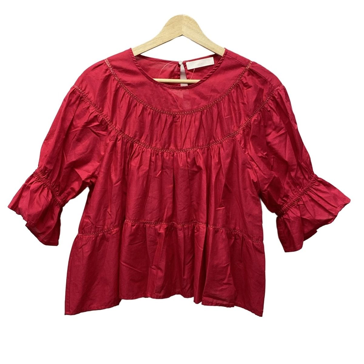 Merlette(マーレット) 七分袖カットソー サイズXS レディース - ピンク