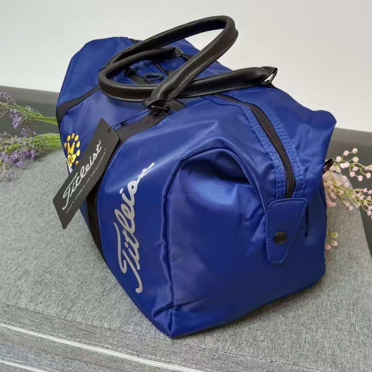 状態良好！Titleistゴルフバッグ青シューズケース有り 楽天市場】ブルー（ブランドタイトリスト）（バッグ・ケース