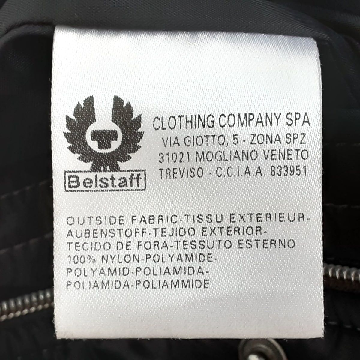 BELSTAFF(ベルスタッフ) ブルゾン サイズS メンズ美品  - 黒 長袖/中綿/SILVER Label/冬