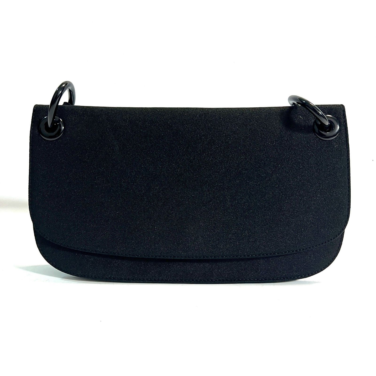 PRADA プラダ ワンショルダーバッグ コットンジャージー 三角ロゴ 