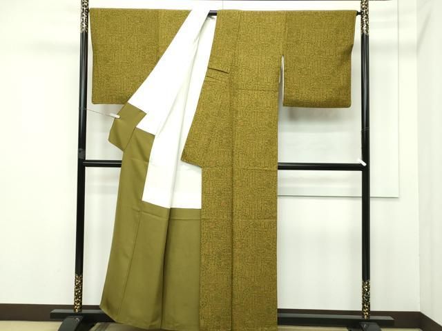 平和屋本店□極上 重要無形文化財 人間国宝 中村勇二郎 江戸小紋 獅子