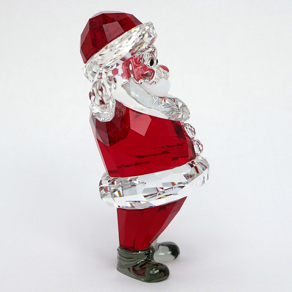 名東 スワロフスキー クリスタル 置物 サンタクロース クリスマス オブジェ インテリア 小物 その他