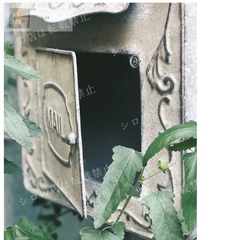 郵便ポスト オブジェ 壁掛け アンティーク調 おしゃれ かわいい インテリア 北欧 コンパクト ヴィンテージ調 レトロ調 メールボックスxz MARWIL-DEMENAGEMENTS_CH