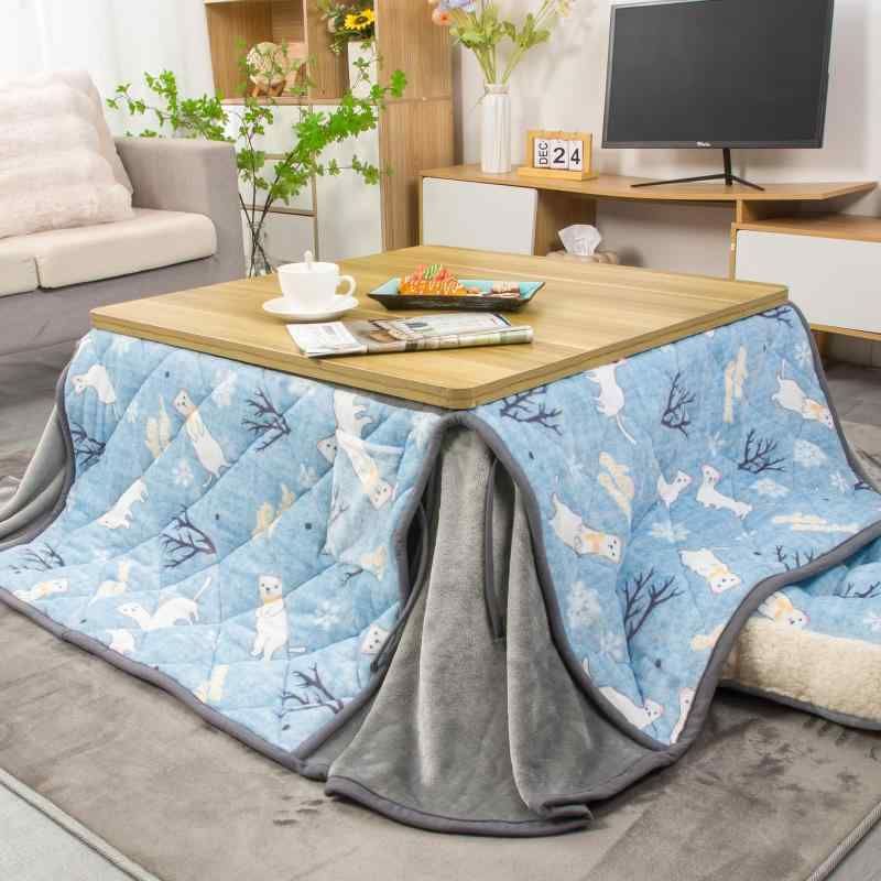 JEMAジェマ ハイタイプこたつ用　省スペース こたつ布団240x295cm Amazon｜JEMAジェマ ハイタイプ テーブル 省スペース こたつ布団
