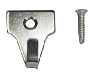 【新品・5営業日で発送】福井金属工芸 4204 鉄板ビス付フックセット