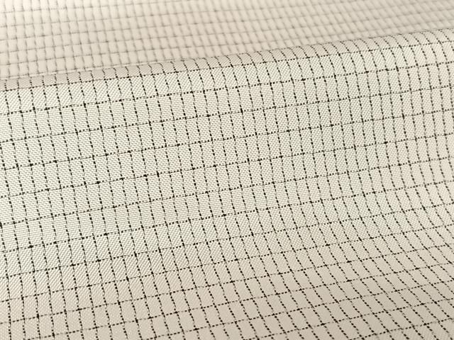 平和屋着物○本場縞大島紬 白大島 格子 正絹 逸品 AAAY1601np - メルカリ 