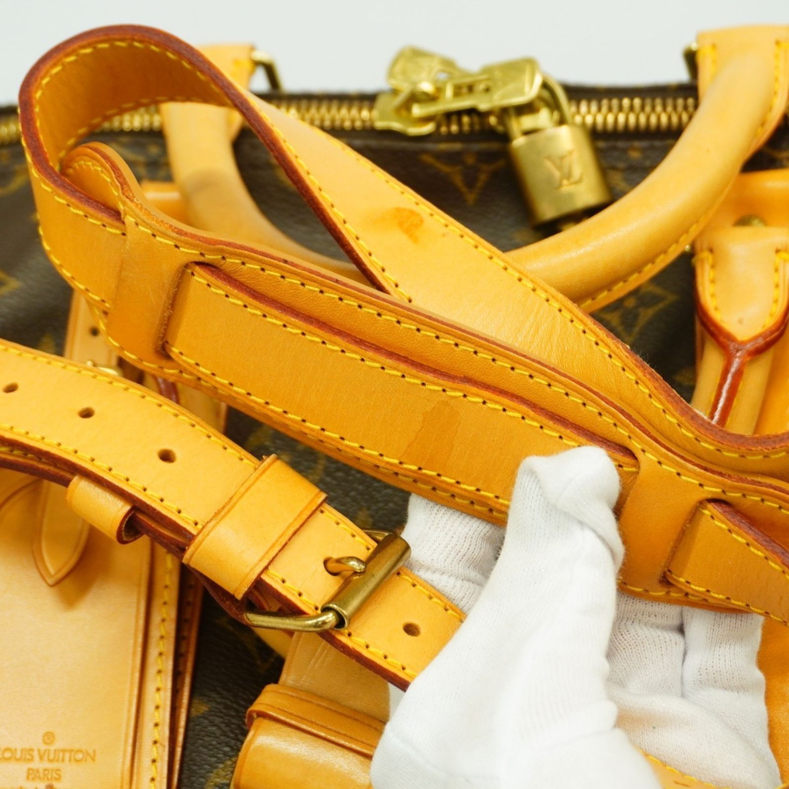 ルイ ヴィトン Louis Vuitton ルイ ヴィトン ボストンバッグ モノグラム キーポルバンドリエール55 M41414 ブラウンメンズ レディース DECORATOM_COM_BR