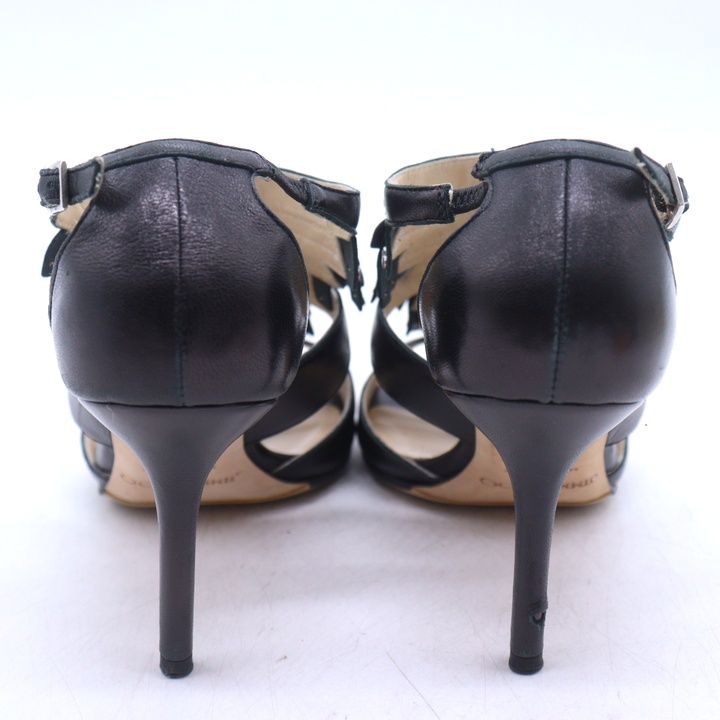 ジミーチュウ オープントゥサンダル DOCHAS 100 スエード36サイズ ジミーチュウ オープントゥサンダル DOCHAS 100 スエード36サイズ