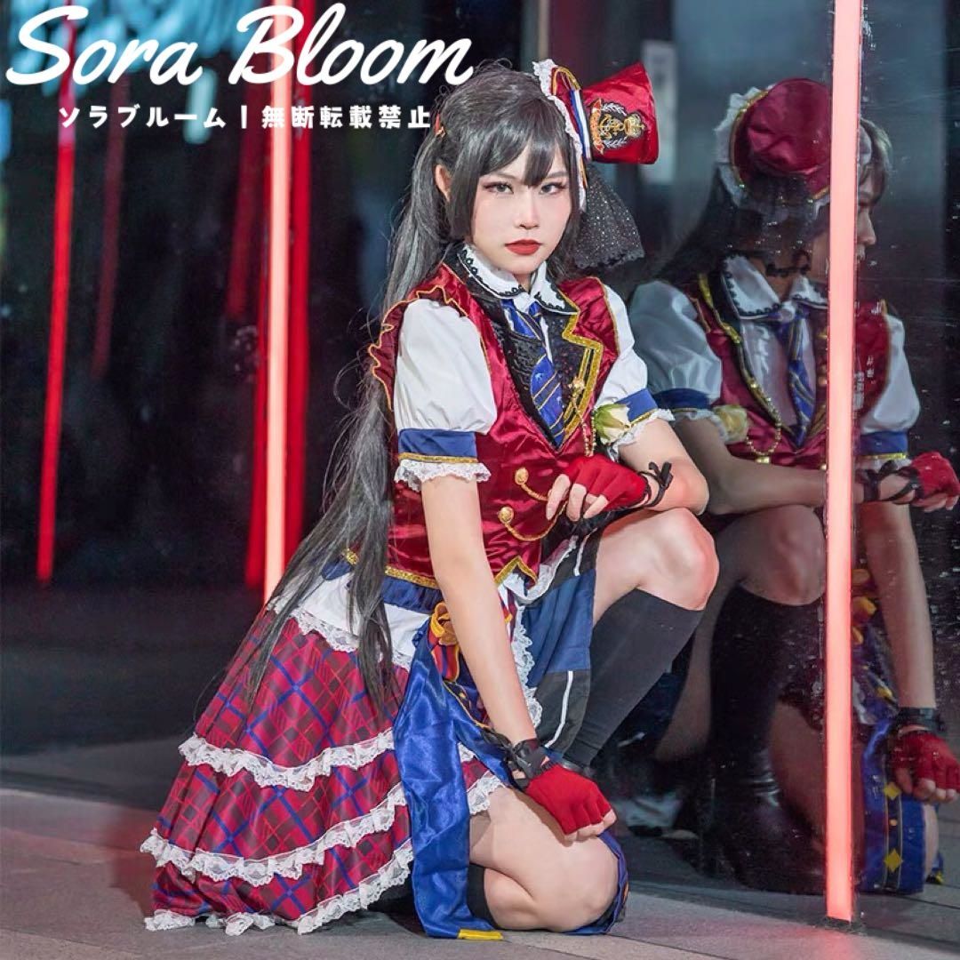 ラブライブ 虹ケ咲学園 優木せつ菜 コスプレ衣装 ウィッグ 靴追加可