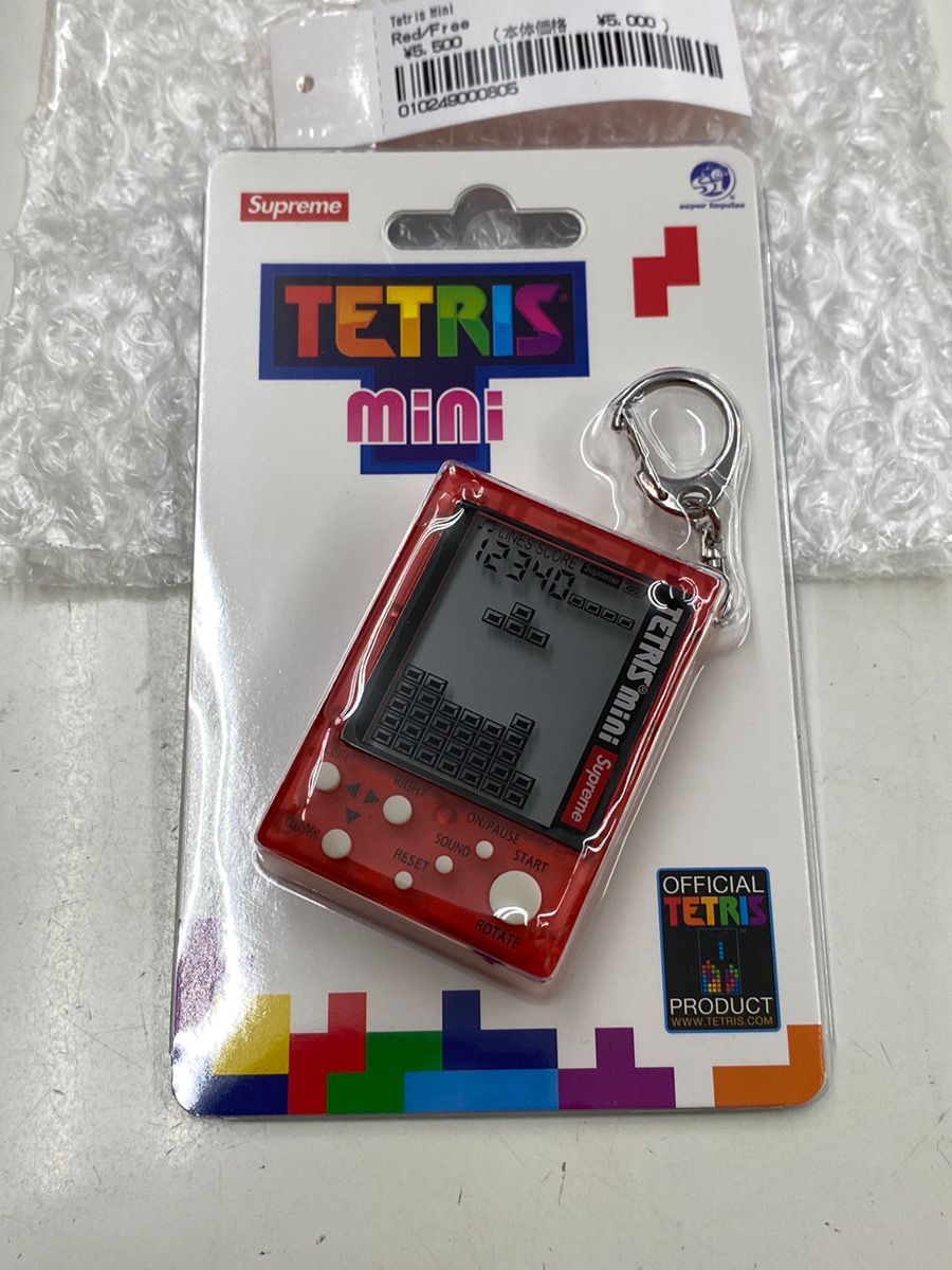 未使用品 supreme tetris mini レッド - メルカリ