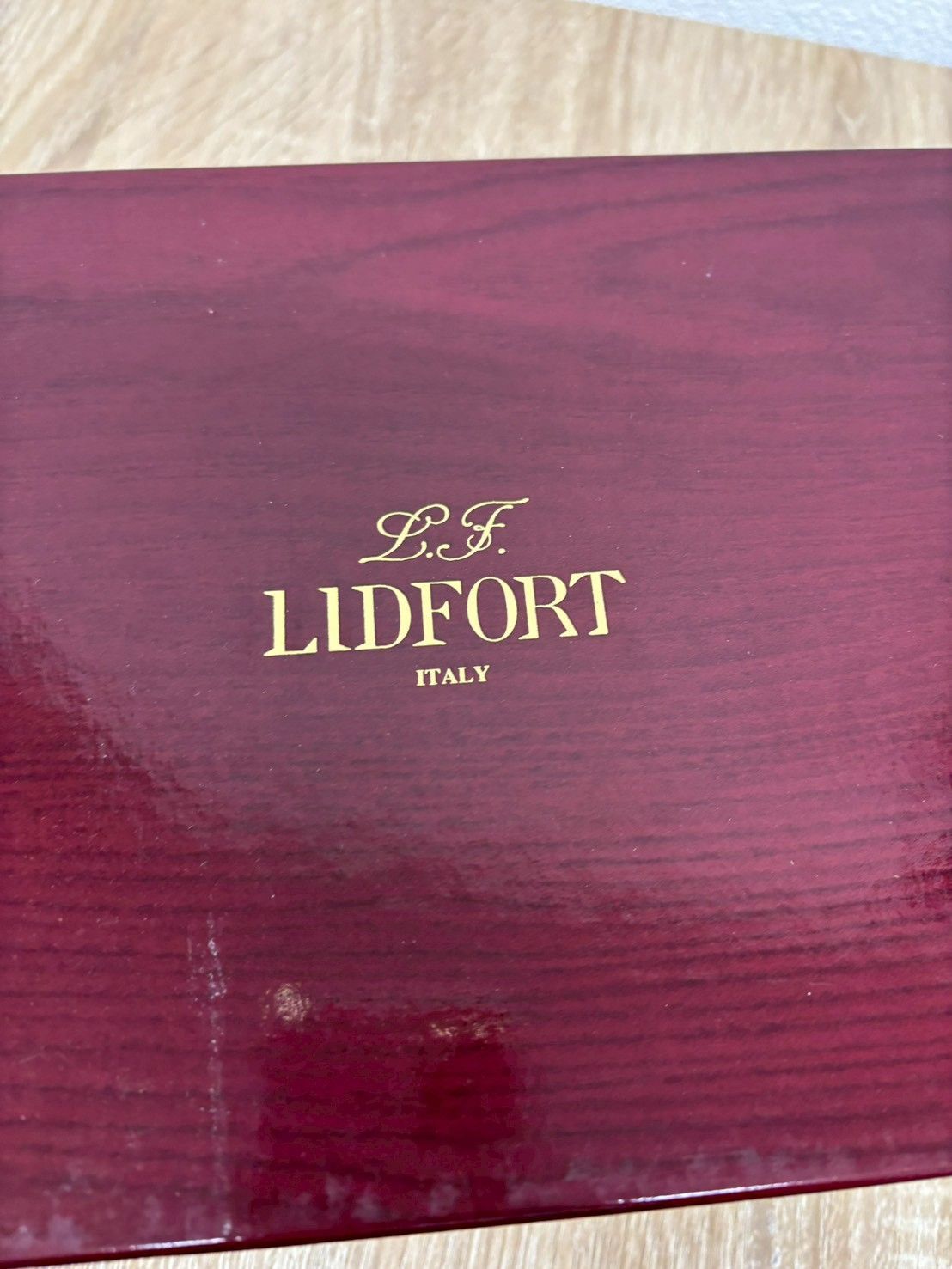  LIDFORT Star Leone リッドフォート スターレオーネ レザーブーツ イタリア製 41 ドレス ビジネスシューズ ブーツ 革靴