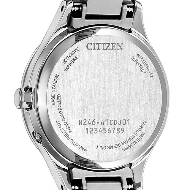 シチズン CITIZEN 腕時計 レディース EC1160-62L クロスシー エコ・ドライブ電波時計 ペア限定モデル - メルカリ