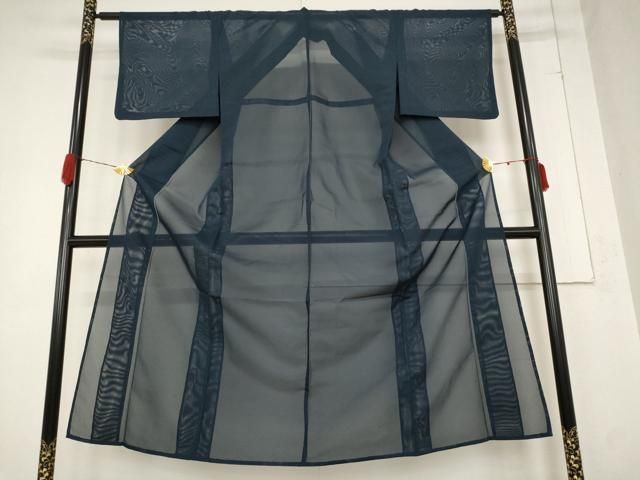 平和屋着物＊夏物 色無地 絽 褐返色 正絹 AABB0576st