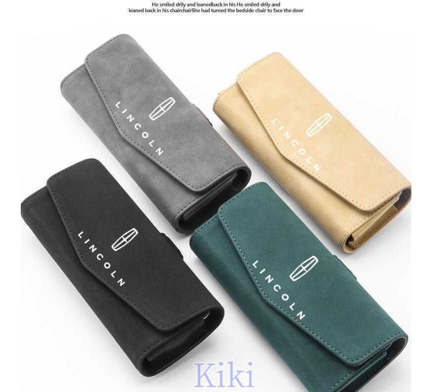 新品未使用リンカーン 車載 メガネ ホルダー ボックス サングラス 収納 ケース メガネボックス メガネケース サングラスホルダー 取付簡単