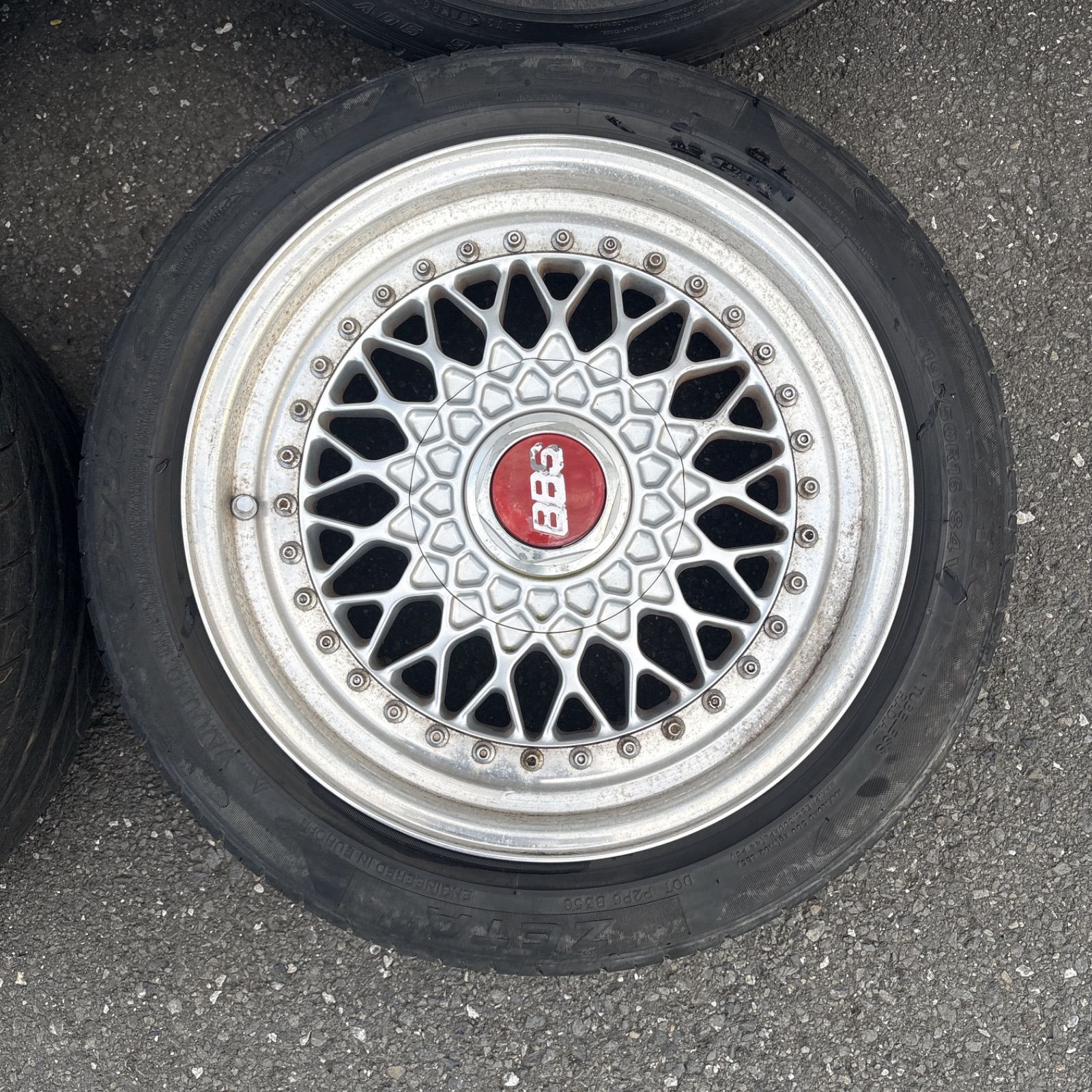 送料無料】BBS 16インチホイールタイヤセット 215/50R16 195