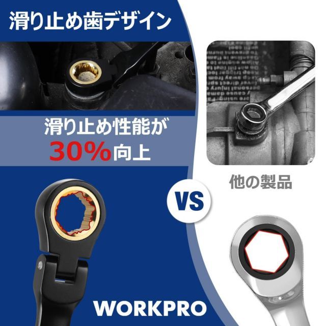 WORKPRO メガネレンチセット