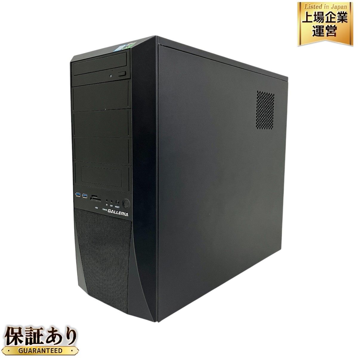 Thirdwave GALLERIA XT ゲーミングデスクトップPC Core i7-8700K 16GB SSD 512GB HDD 3TB  WIN11 GTX 1060 中古 T9307673 - メルカリ