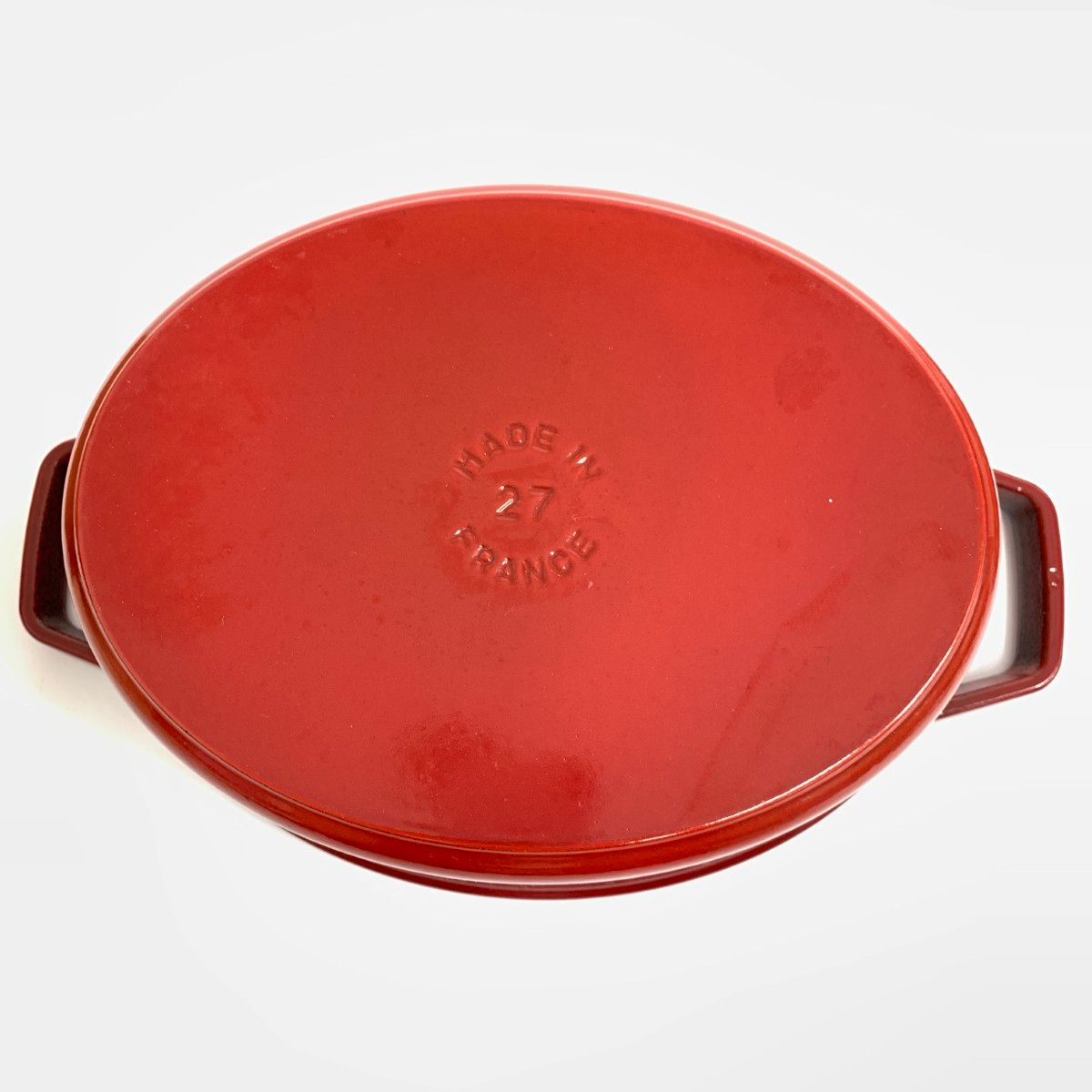 Staub ストウブ オーバル 赤 レッド 27cm STAUB ピコ・ココット