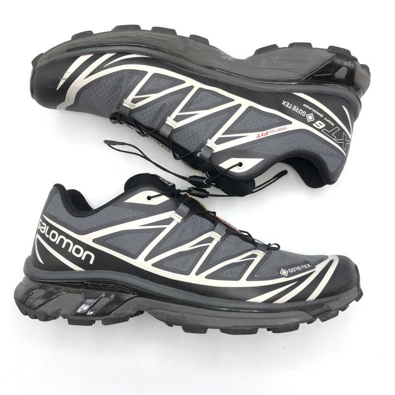 中古】salomon XT-6 GORE-TEX スニーカー 27.5cm 416635 ブラック 