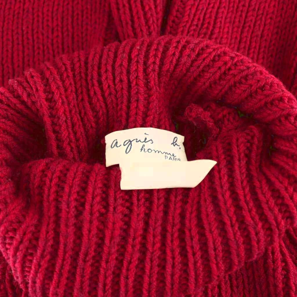 アニエスベーオム Agnes b. homme ウール タートルネック ニット アニエスベーオム Agnes b. homme ウール タートルネック ニット