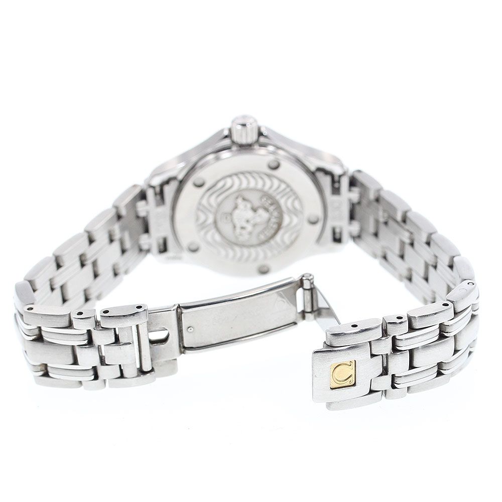 オメガ OMEGA 2581.64 シーマスター120M 2Pダイヤ クォーツ  