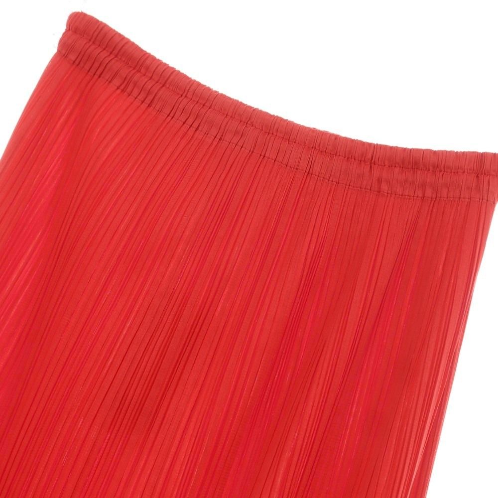 中古】プリーツプリーズ PLEATS PLEASE ポリエステル プリーツ ロング  