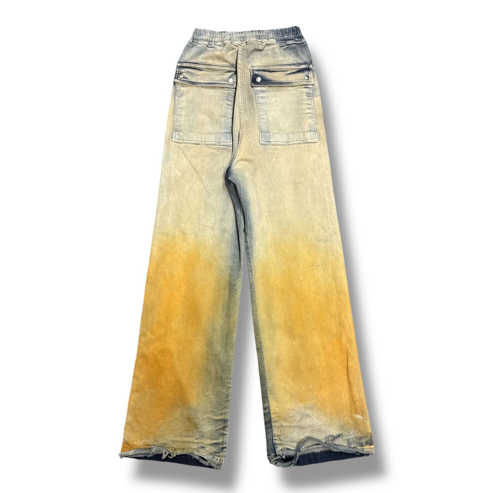【RICK OWENS】DRKSHDW グランベリージーンズ Rick Owens DRKSHDW 24SS ゲスベラワイドドローコードジーンズ