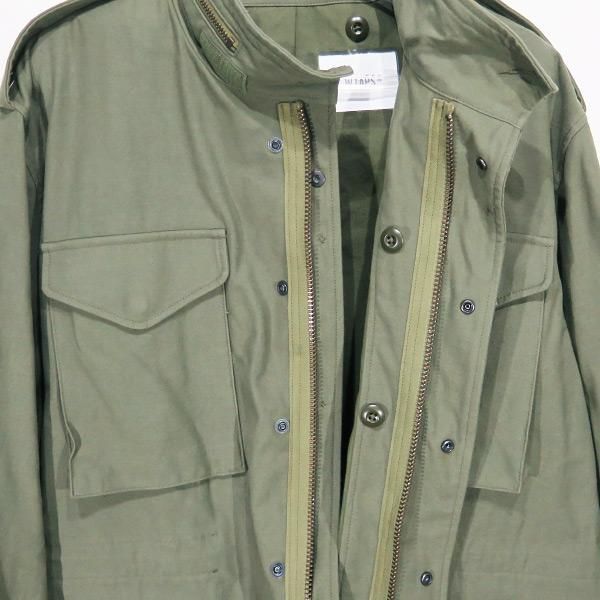 WTAPS ダブルタップス アウター WMILL-65/JACKET. NYCO.SATIN BRDT-JKM01 ミリタリージャケット M-65  オリーブドラブ - メルカリ