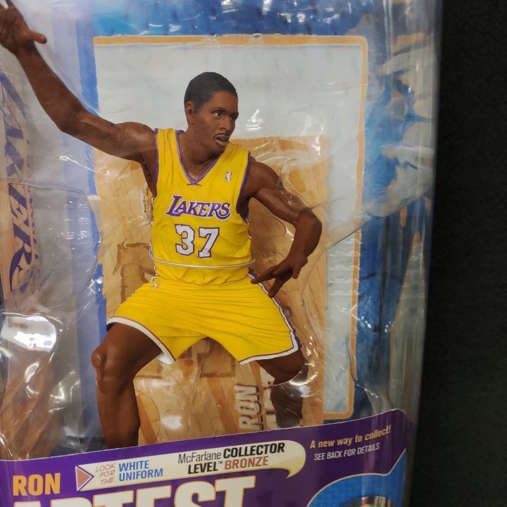 NBA マクファーレンNBAフィギュア 【ロン・アーテスト】（未開封
