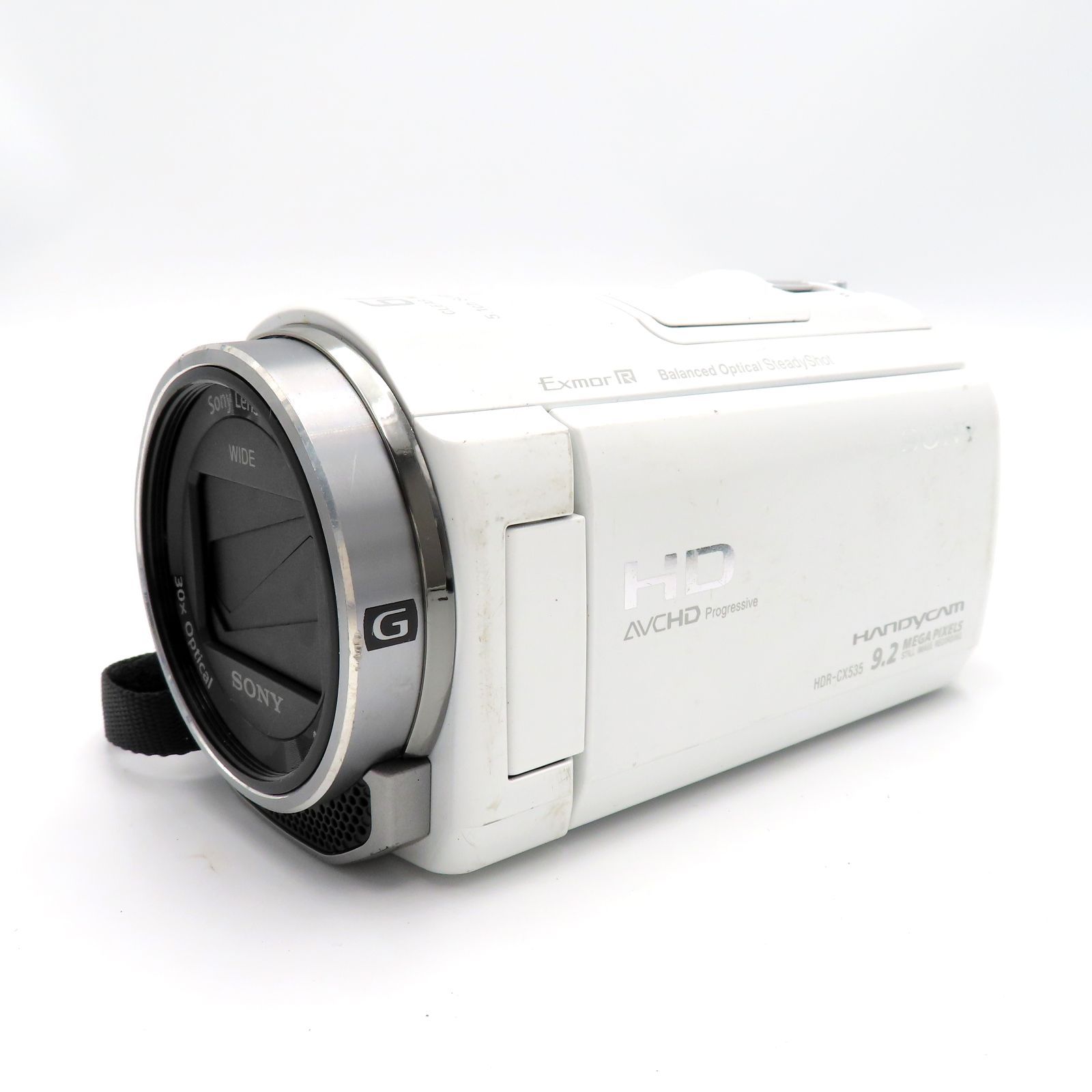 ビデオカメラ】SONY HDR-CX535（白） 16GB SDカード付