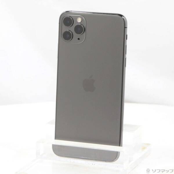 中古品〕 iPhone11 Pro Max 256GB スペースグレイ MWHJ2J／A SIM