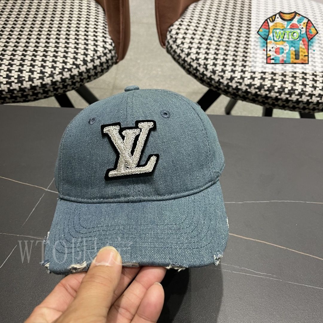 新品未着用ルイヴィトンキャップLVアップタウン 極美品希少品 ルイヴィトン キャップ デニム LVアップタウン