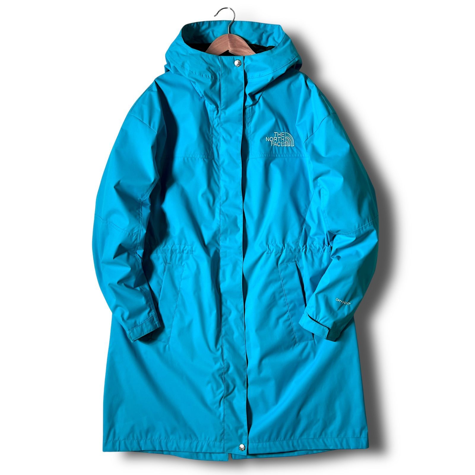 新品 THE NORTH FACE ノースフェイス DRYVENT 撥水 防水 透湿 防風 2レイヤー ロングジャケット マウンテンパーカー XL レディース ◆B5498 THE NORTH FACE ノースフェイス DRYVENT 撥水 防水 透湿 防風 2