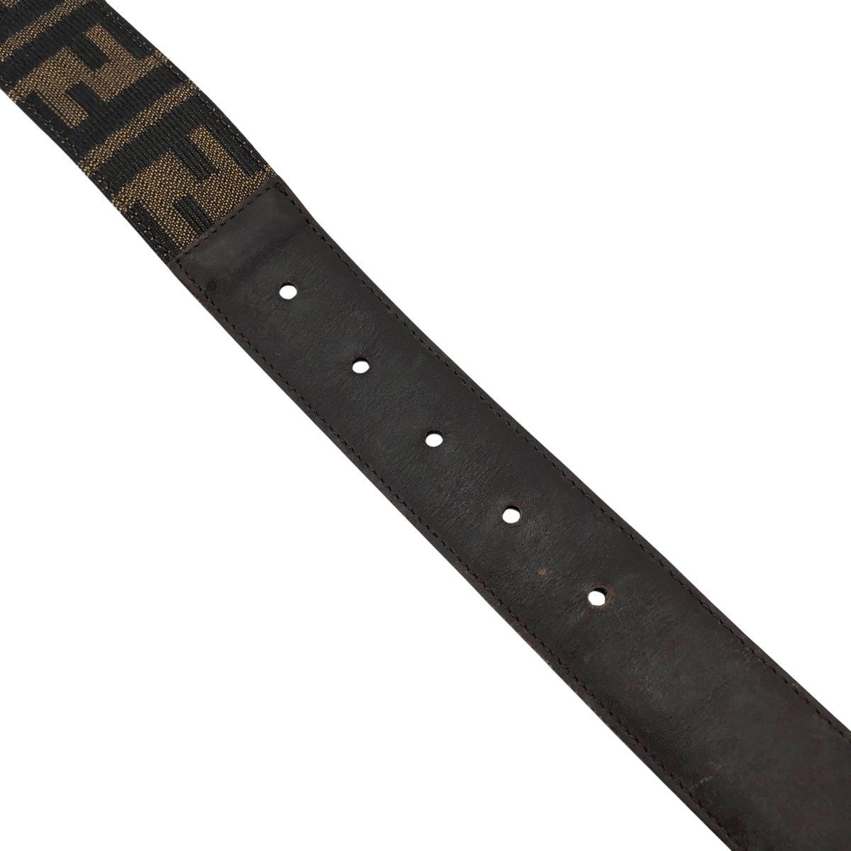 フェンディ FENDI ベルト ズッカ ゴールド金具 レザー 本革 フェンディ Fendi ベルト ズッカ ゴールド金具 レザー 本革