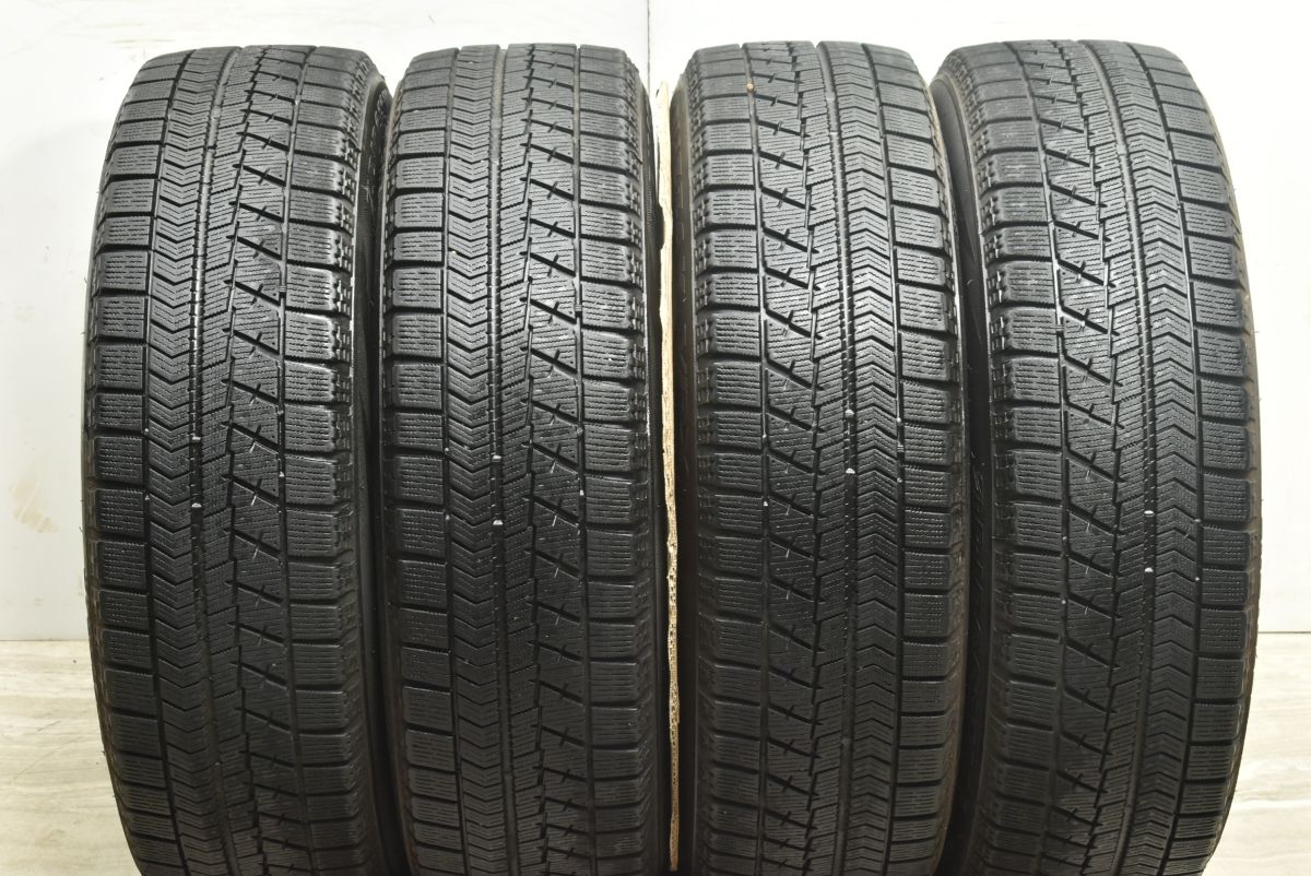 【良好品】LEBEN 15in 5.5J +45 PCD100 ブリヂストン ブリザック VRX 175/65R15 アクア フィールダー ヴィッツ フィット スイフト 即納可