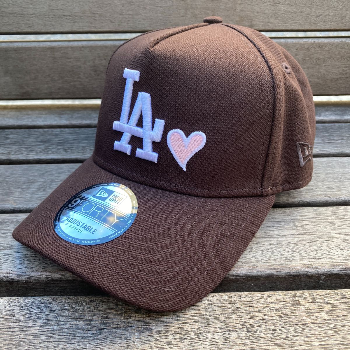 海外限定 Newera ニューエラ 9Forty Aフレーム LA Dodgers