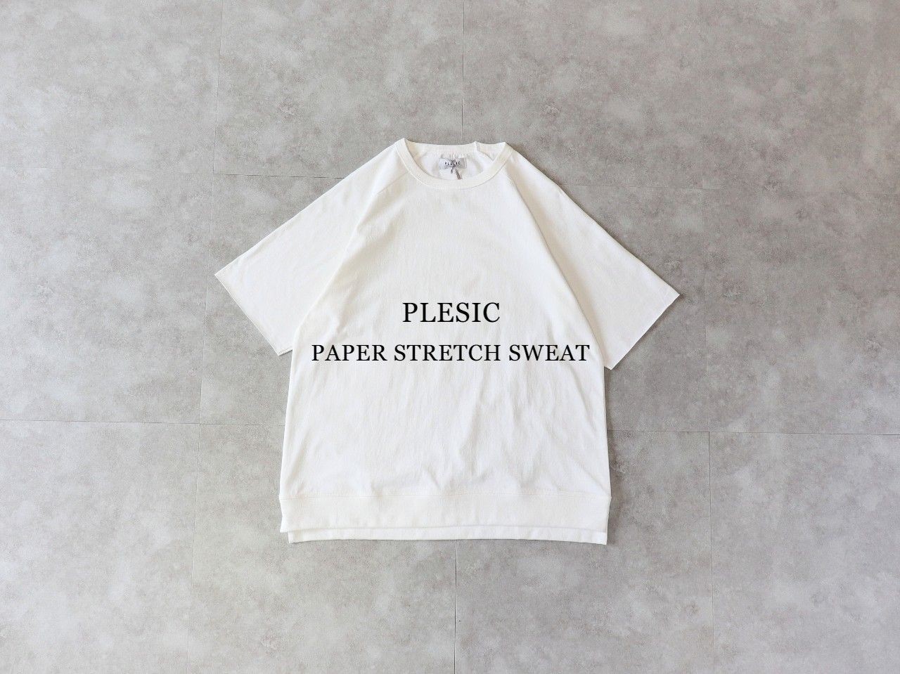 半額直販PLESIC / PAPER STRETCH SWEAT - OFF/M Tシャツ/カットソー(半袖/袖なし)