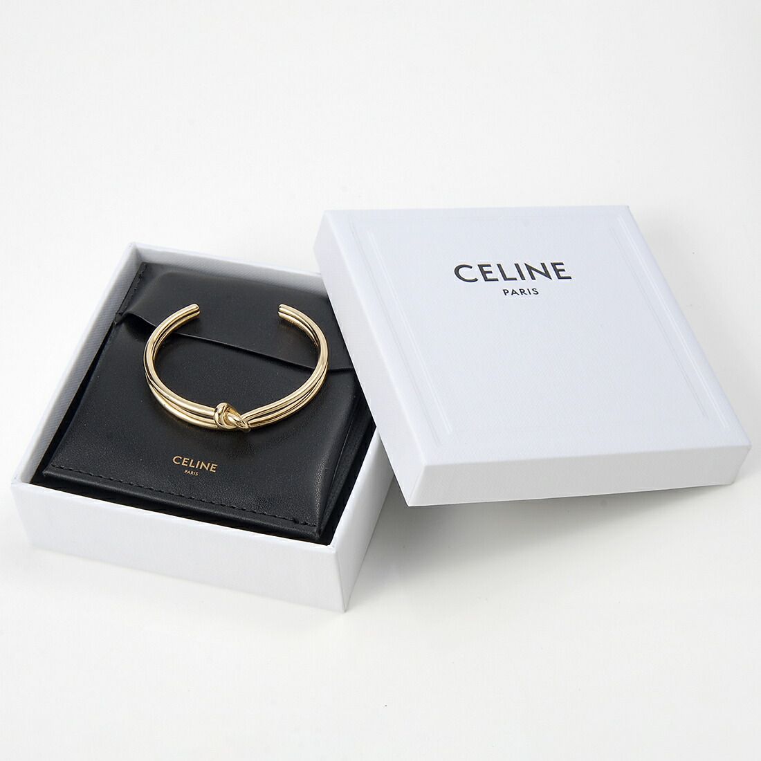 CELINE セリーヌ ブレスレット 461FV 6BRA 35OR 1 ブラック CELINE セリーヌ ブレスレット レディース ゴールド 461FV 6BRA