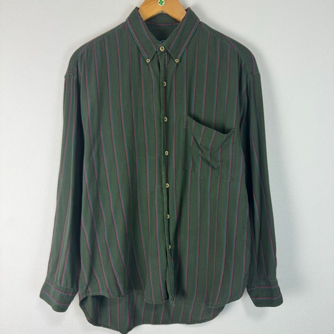 90s old GAP ギャップ ストライプ 長袖シャツ 長袖 古着 アメカジ  