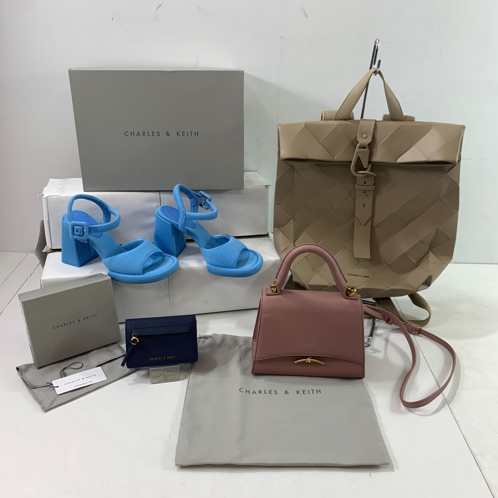 04ｍ0743☆【追加商品】CHARLES＆KEITH/チャールズ＆キース/５点セット