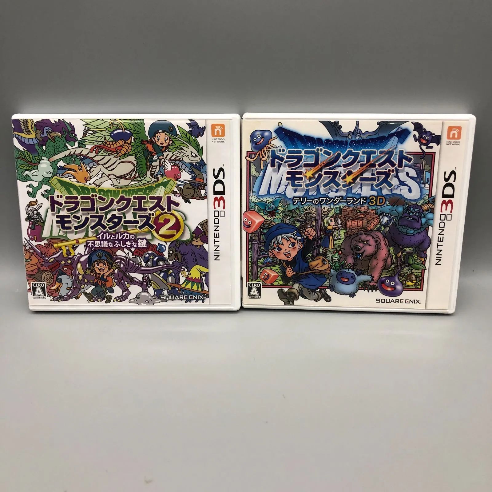 動作確認済】Nintendo 3DS ドラゴンクエスト モンスターズ ２個セット