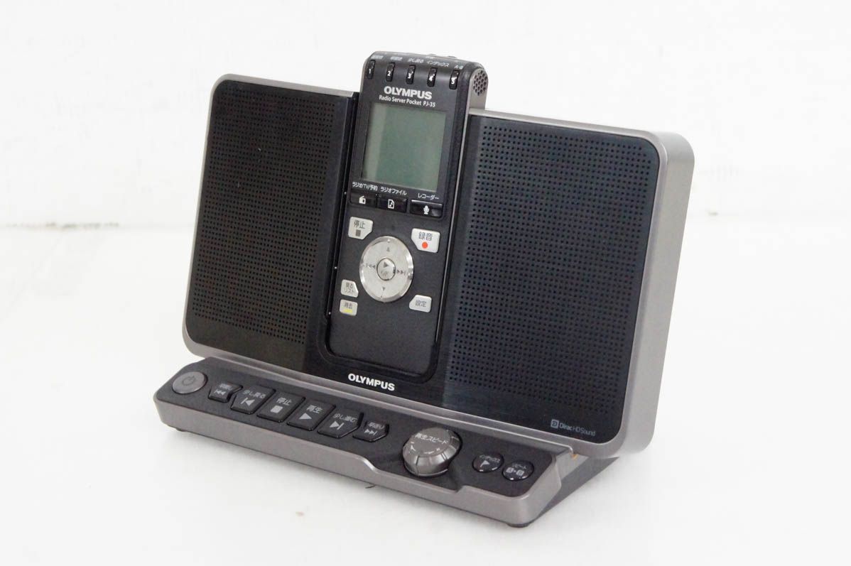 OLYMPUS PJ-30 ICレコーダー機能付ラジオ録音機 ラジオサーバー 【公式