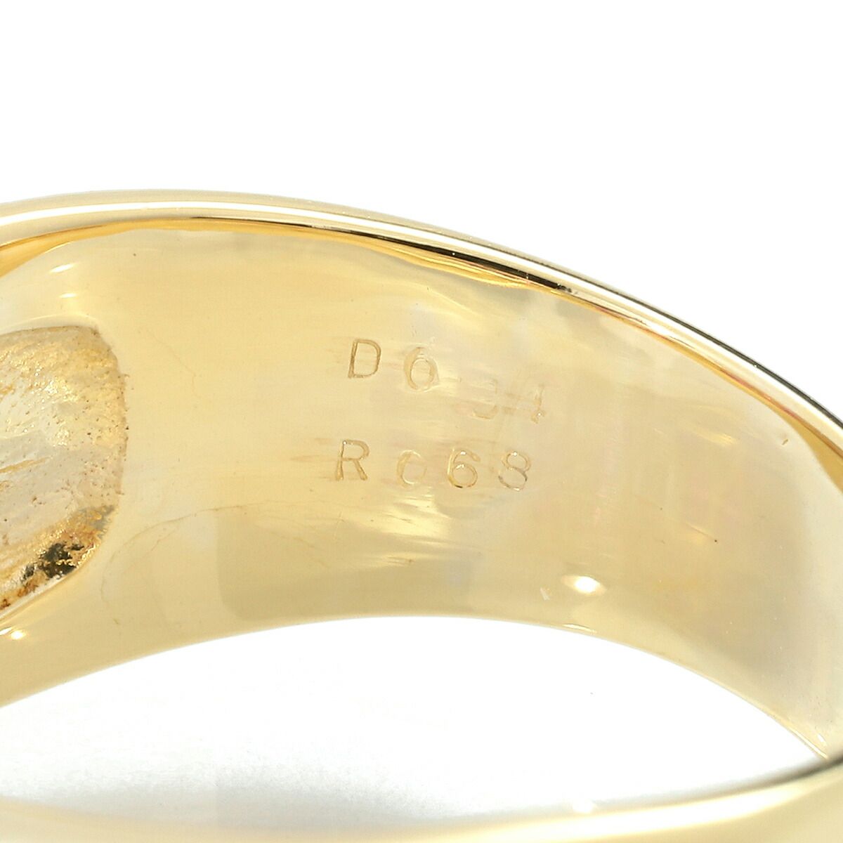 リング 指輪 ルビー 0.68ct ダイヤモンド 0.34ct K18 13号 中古  