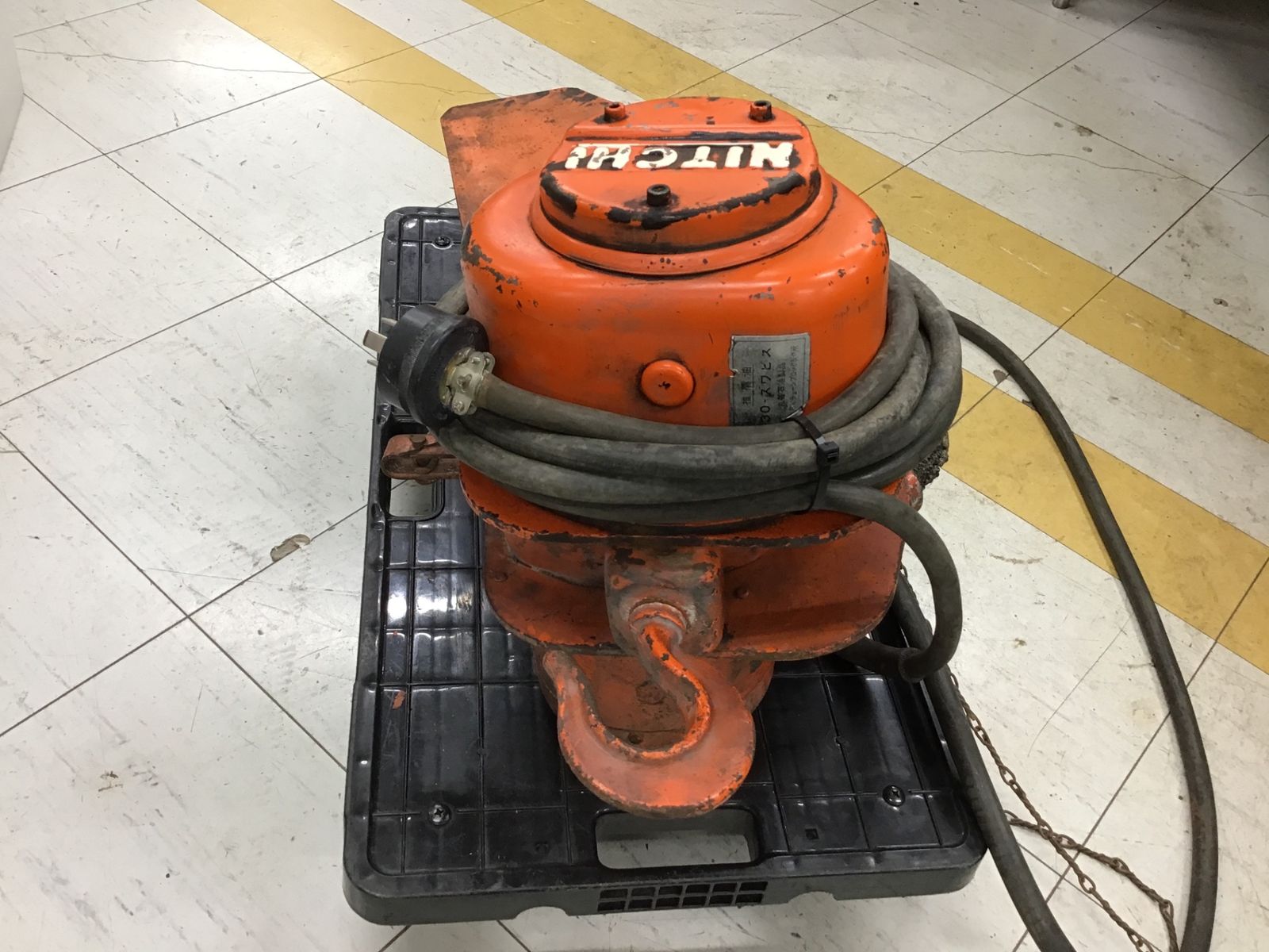 Bランク NITCH ニッチ マティック 0.5t 1 2t 電動ウインチ MH-2S アクトツール富山店 吊