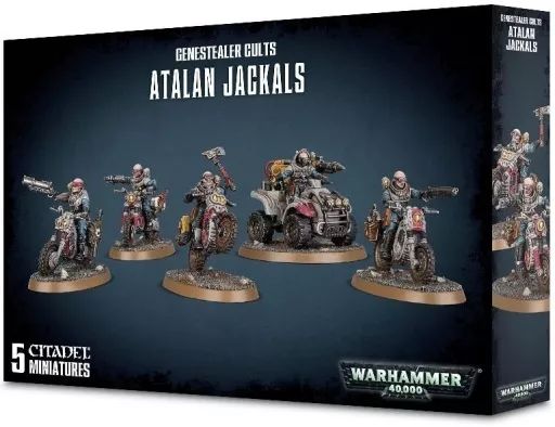 ミニチュアゲーム ジーンスティーラー カルト アタラン ジャッカル ウォーハンマー40000 Genestealer Cults Atalan Jackals 51-62